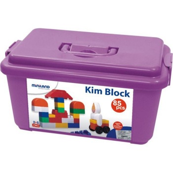 Caramizi de construit Kim Blocks, 85 piese 2 ani+ Caramizi de construit Kim Blocks, 85 piese 2 ani+