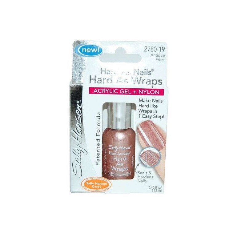 SALLY HANSEN HARD AS NAILS HARD AS WRAPS ACRYLIC GEL + NYLON –