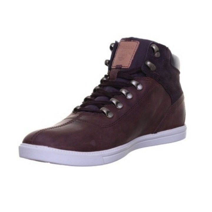 Pantofi barbati, Timberland, Piele naturala, Maro, 44.5 EU