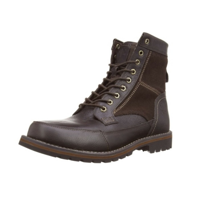 Pantofi barbati, Timberland, Piele naturala, Maro, 43.5
