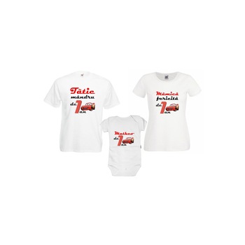 Set tricouri familie 1 an  Set tricouri familie 1 an