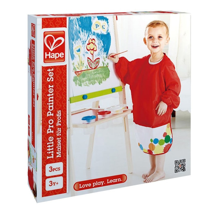 Oktató játék gyerekeknek, "Kisfestő", Hape, +3 év