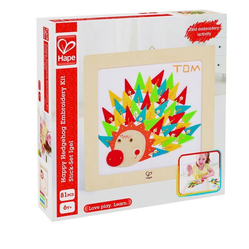 Ariciul fericit - set de cusut - HAPE