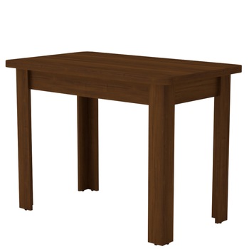 Masa de Bucatarie MarcelProd, KC6, 100x60x77cm, Nuc Masa de Bucatarie MarcelProd, KC6, 100x60x77cm, Nuc