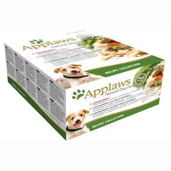 Hrana umeda pentru caini Applaws, Recipe Collection, 8x156g Hrana umeda pentru caini Applaws, Recipe Collection, 8x156g