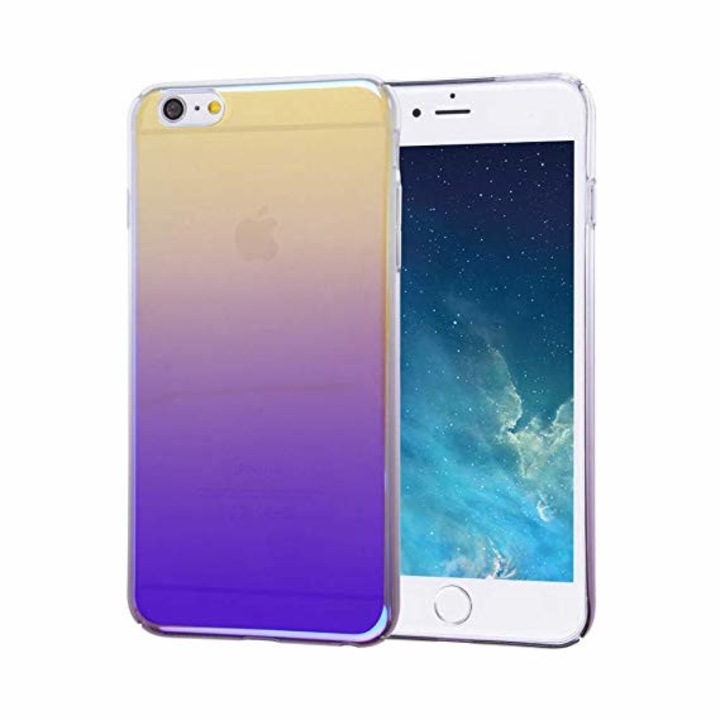 Защитен калъф за iPhone 8, Pink Gradient Color Changer, Hard Case