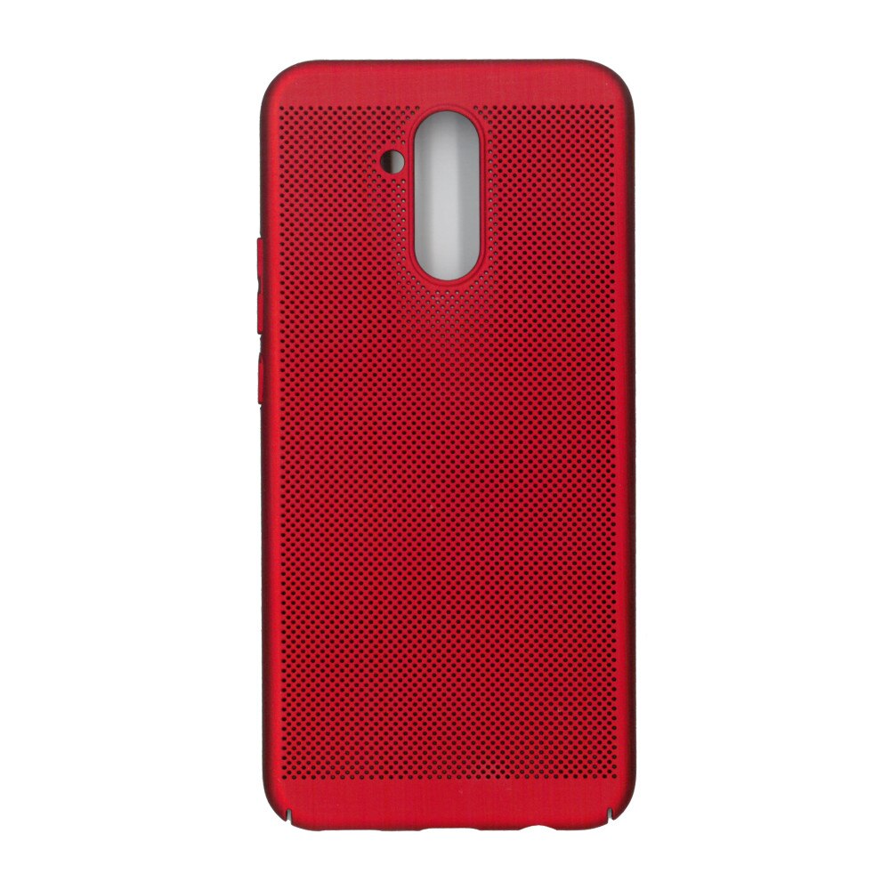 Husa de protectie spate, EuroCell Air, cu perforatii pentru Huawei Mate 20 Lite, rosu
