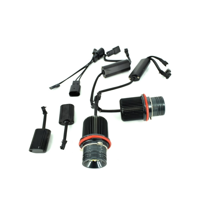 Set Becuri Angel Eyes BMW A.E. 2021 80W EVO