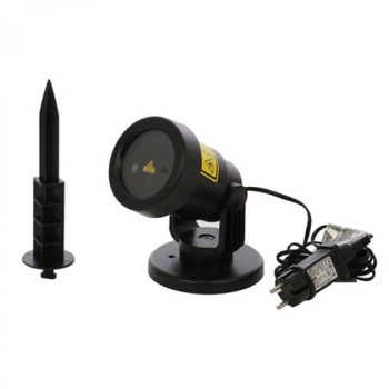 Proiector laser iMK® , Proiectie Mos Craciun cu sanie, Gradul de protectie IP44, Putere de 5W Proiector laser iMK® , Proiectie Mos Craciun cu sanie, Gradul de protectie IP44, Putere de 5W