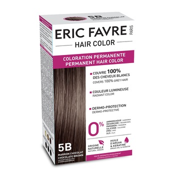 Pachet Vopsea de par 5B Saten ciocolatiu, Eric Favre Hair Color Pachet Vopsea de par 5B Saten ciocolatiu, Eric Favre Hair Color