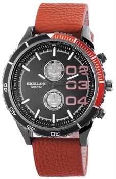 Ceas pentru barbati Excellanc Techno Maro, Cadran Negru Ceas pentru barbati Excellanc Techno Maro, Cadran Negru