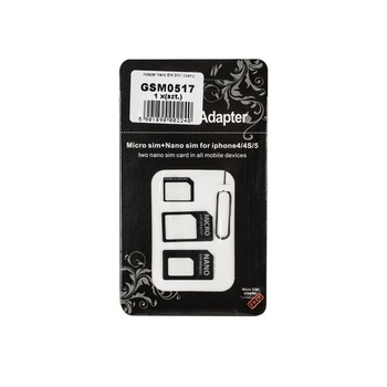 Adaptor Nano, Micro, SIM 3 in 1 Adaptor Nano, Micro, SIM 3 in 1