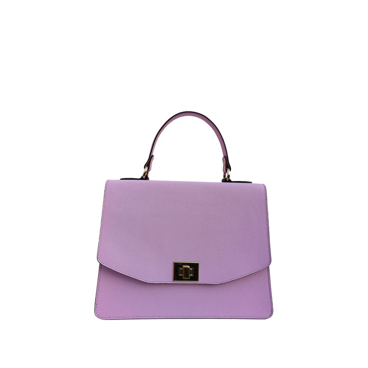 Ambrant, Saffiano bőr táska, Lila