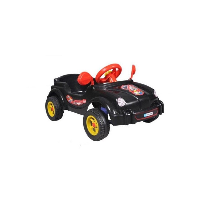 Jucarie vehicul cu pedale, negru