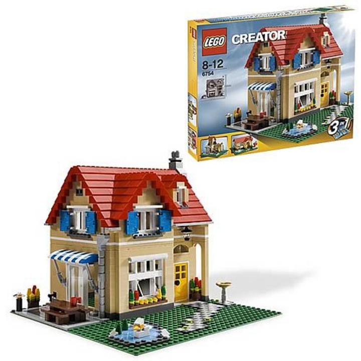 Building Lego Creator Casa In LEGO Creator Cozy House • Set 31139