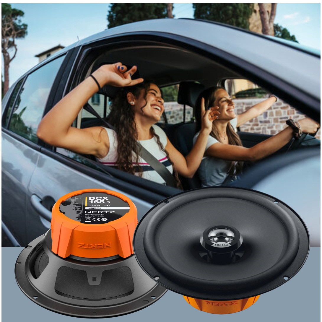 Set 2 Difuzoare auto Hertz Dieci® DCX 165.3, set sistem 2 căi Set 2 Difuzoare auto Hertz Dieci® DCX 165.3, set sistem 2 căi