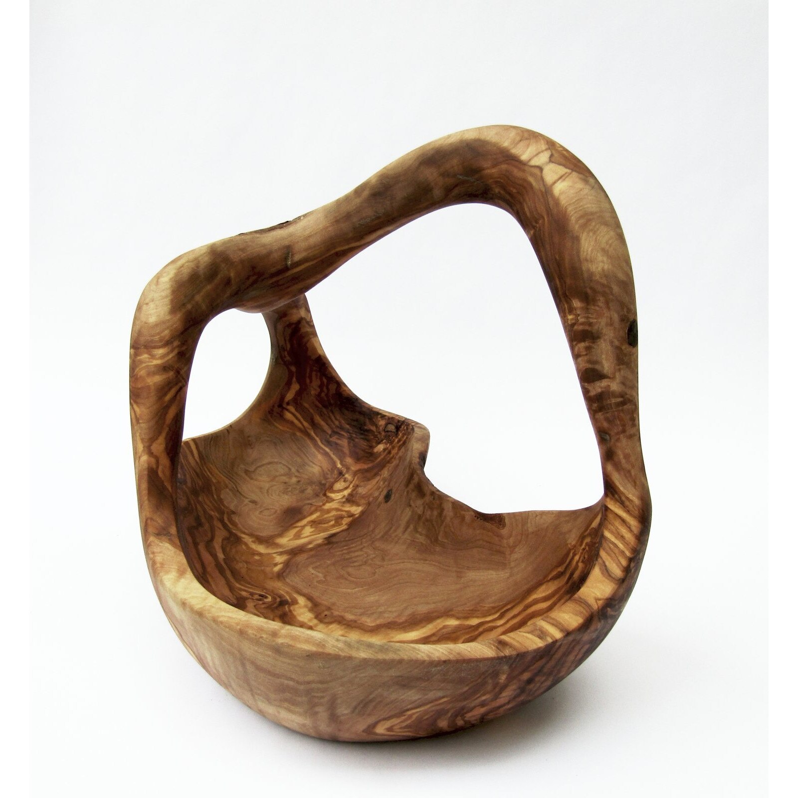 Cos fructe sau legume - lemn maslin 25 x 28 cm multicolor