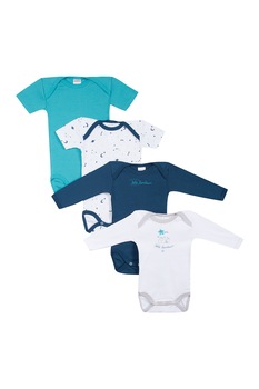 Absorba, Set de body-uri, 4 piese, Multicolor Absorba, Set de body-uri, 4 piese, Multicolor