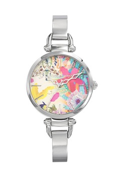 Ceas dama Christian Lacroix, curea metalica argintie, cadran multicolor, 8008401 Ceas dama Christian Lacroix, curea metalica argintie, cadran multicolor, 8008401