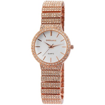 Ceas de dama Excellanc Stones, Aur Roz, Cadran Argintiu Ceas de dama Excellanc Stones, Aur Roz, Cadran Argintiu