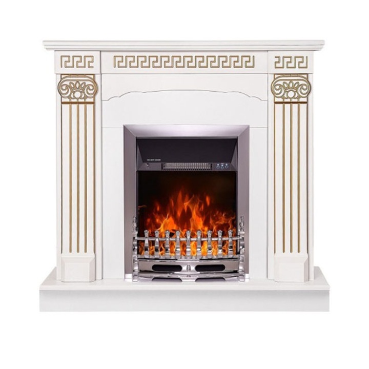 Art Flame Elektromos kandalló, Kalisto & Galileo Silver, 2000 W