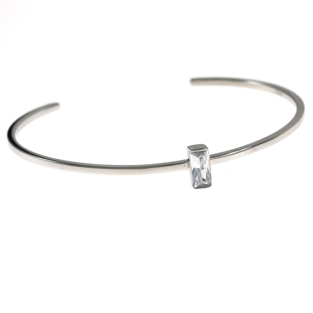 Bratara IJOO, din argint 925, masiva, Clear Frame