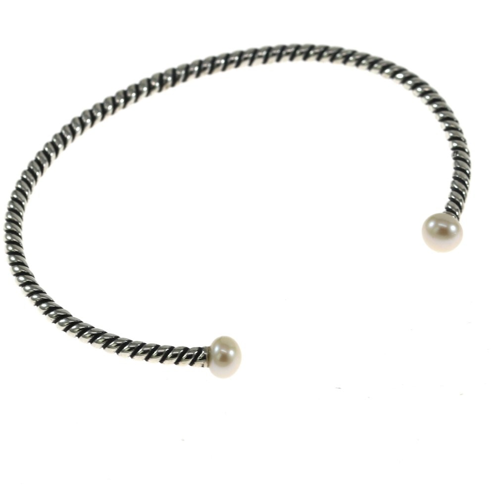 Bratara IJOO, fixa, masiva, din argint 925, - Classic Pearls