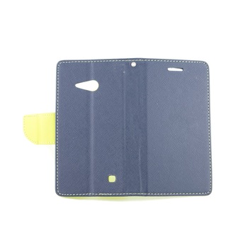 Husa Microsoft Lumia 730, Fancy, piele eco, albastru Husa Microsoft Lumia 730, Fancy, piele eco, albastru