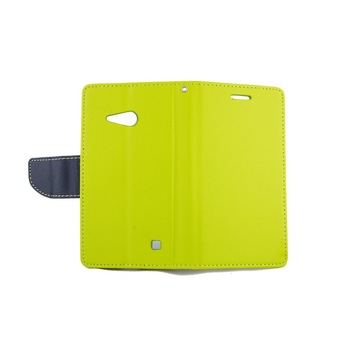 Husa Microsoft Lumia 730, Fancy, piele eco, lime Husa Microsoft Lumia 730, Fancy, piele eco, lime