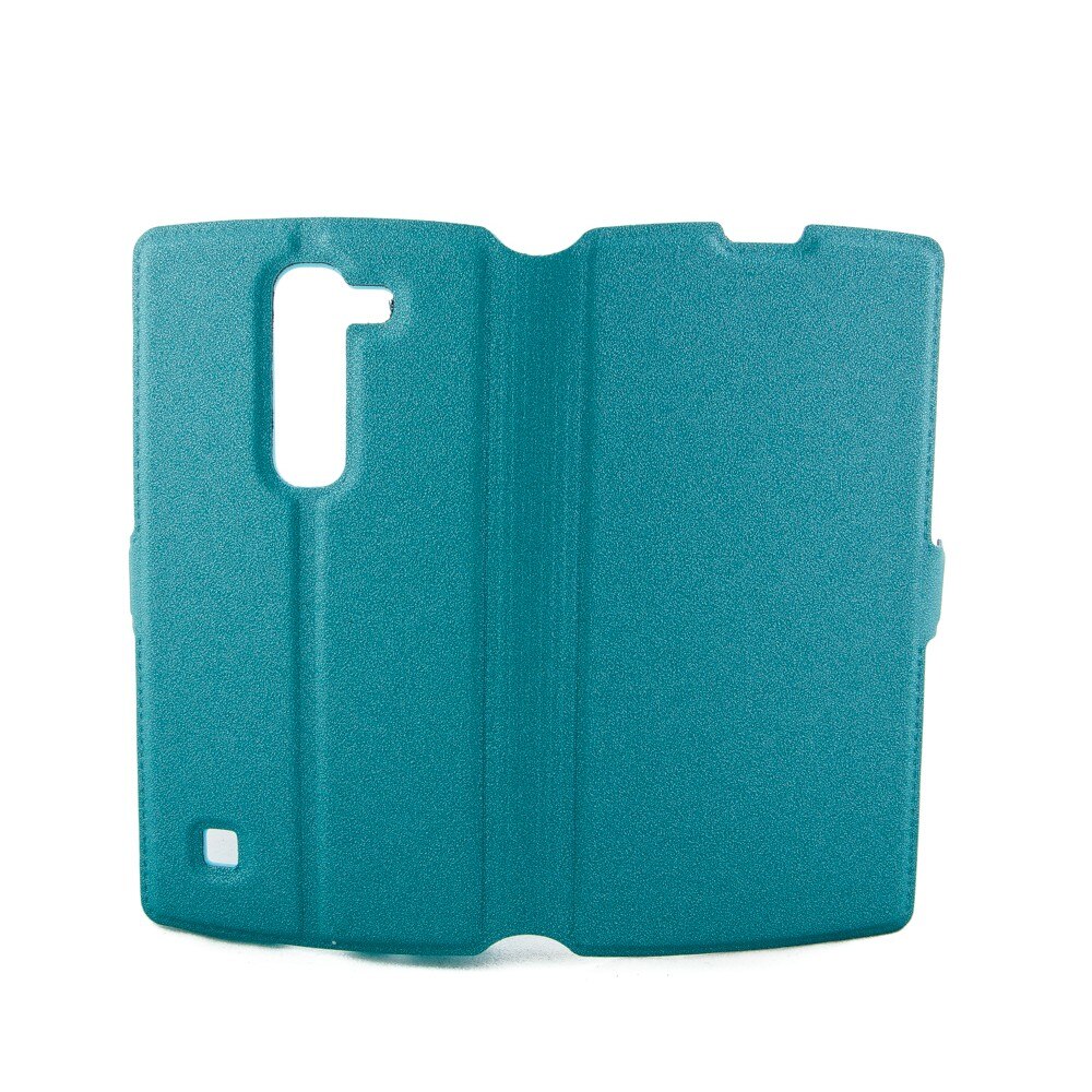 Husa LG L Spirit H440N, Pocket Book, piele eco, bleu