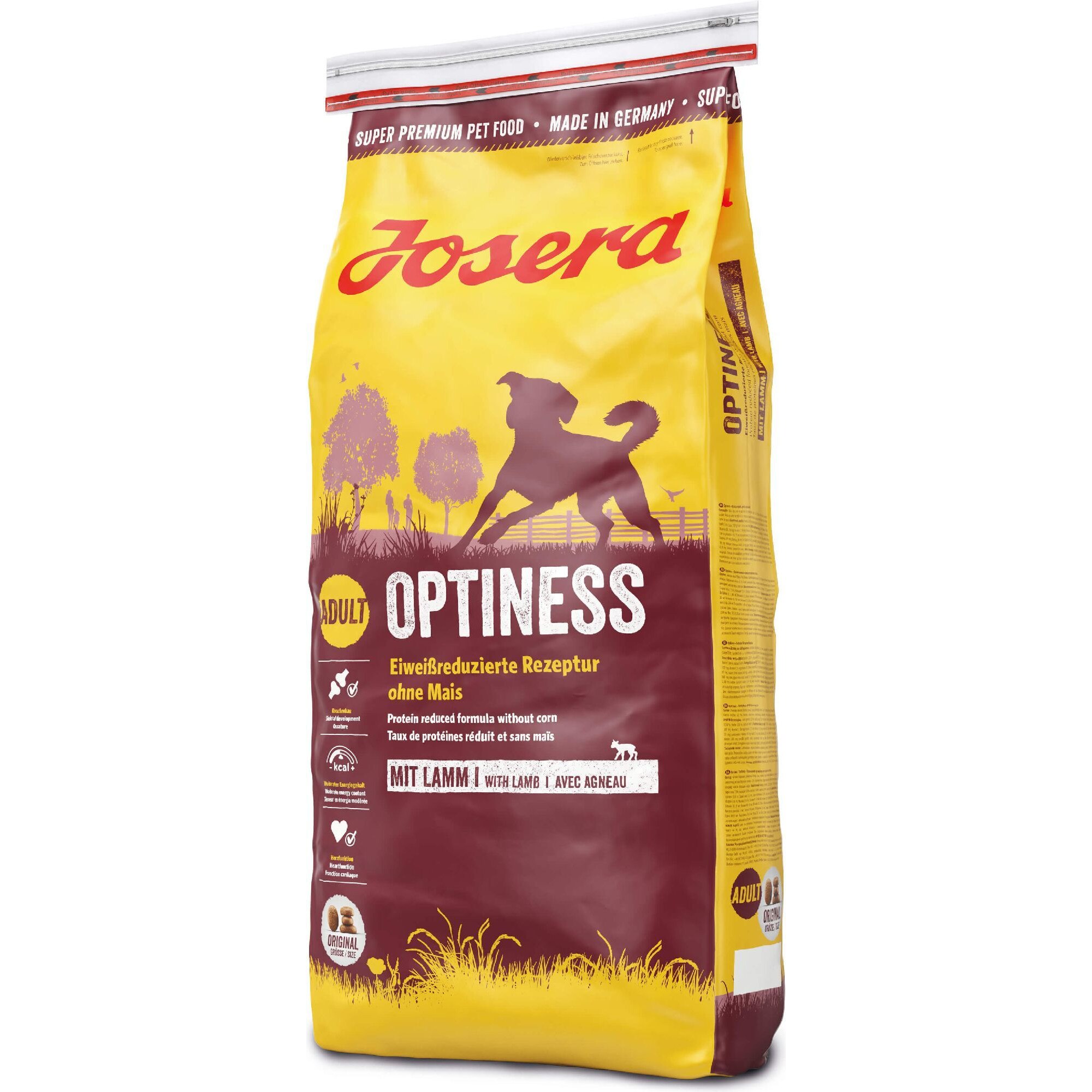 Hrana uscata pentru caini Josera Optiness, 15 Kg