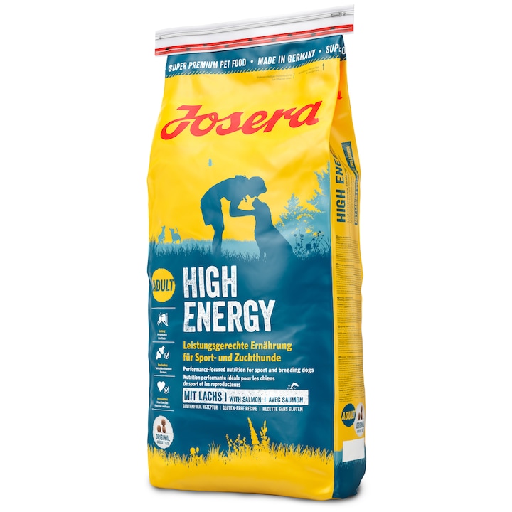 Суха храна за кучета Josera High Energy, 15 кг