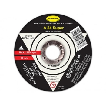 Disc taiat metal - 41-A36 R-bf -125x1.6x22.23 mm Disc taiat metal - 41-A36 R-bf -125x1.6x22.23 mm