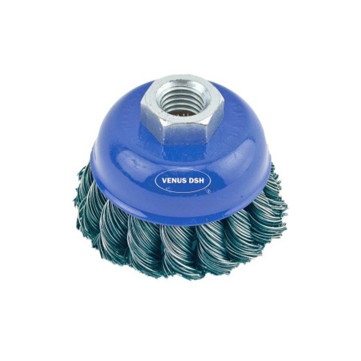 Perie sarma agresiva cupa 75x0.5 mm X M14