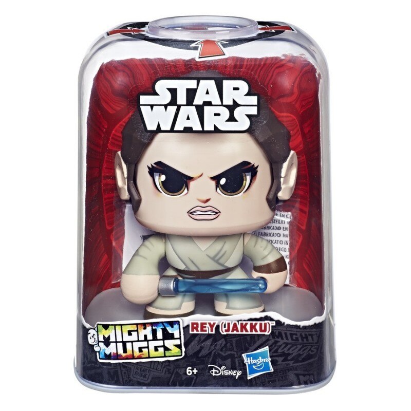 Figurina Hasbro, Star Wars Mighty Muggs, Rey, Multicolor