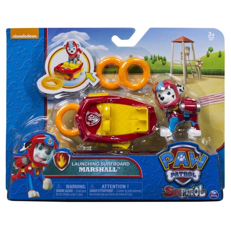 Figurina Spin Master, Paw Patrol - Maritim Patrol, Marshall