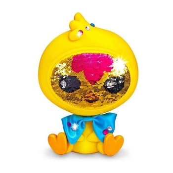 Figurina TM Toys, Zequins, Paiete, Roz/Galben Figurina TM Toys, Zequins, Paiete, Roz/Galben