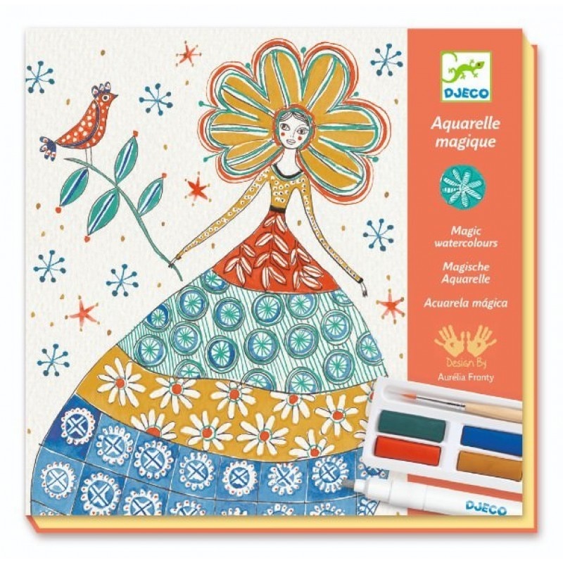 Set creativ de pictura Djeco Rochii