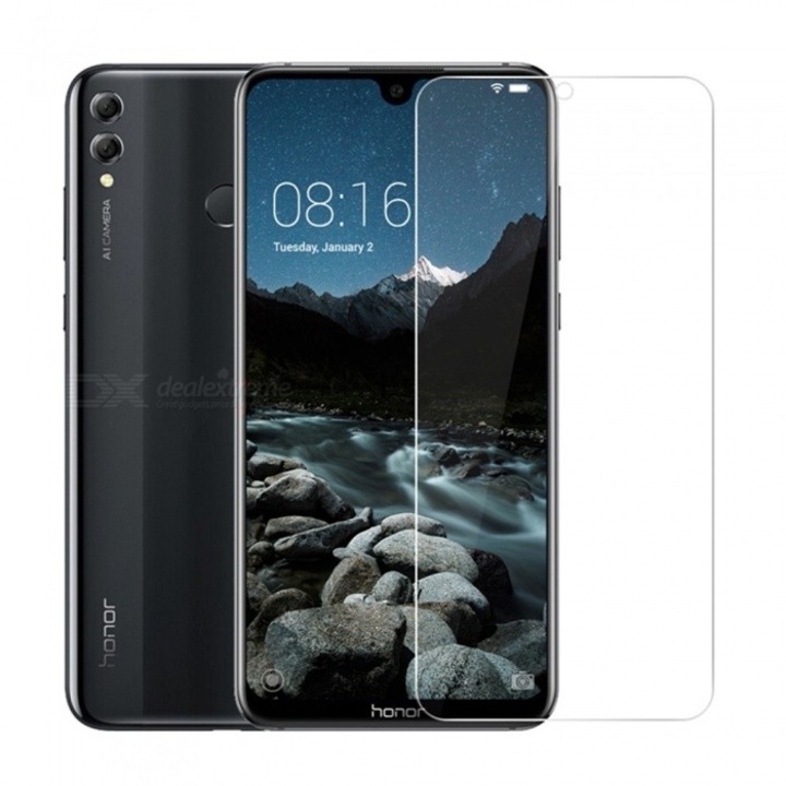 Комплект два Стъклени протектора Tempered Glass за Huawei Honor 8X, Прозрачен