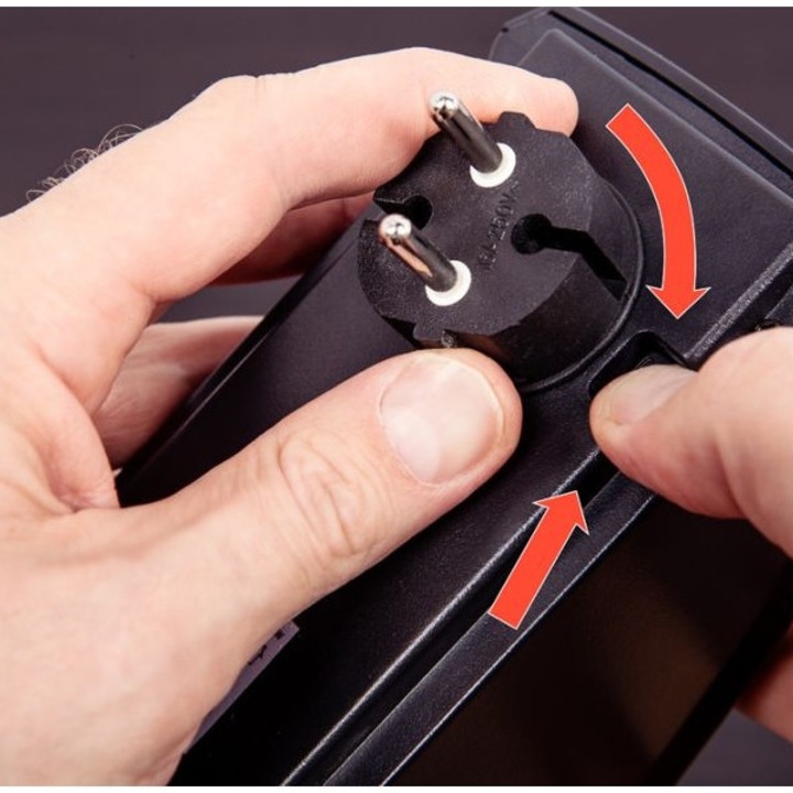 Mini Radiator Aeroterma Electrica MARCA Eldom pentru Camera sau Birou, Afisaj LED cu Controlul Temperaturii, Element de Incalzire Ceramic, Putere 400W