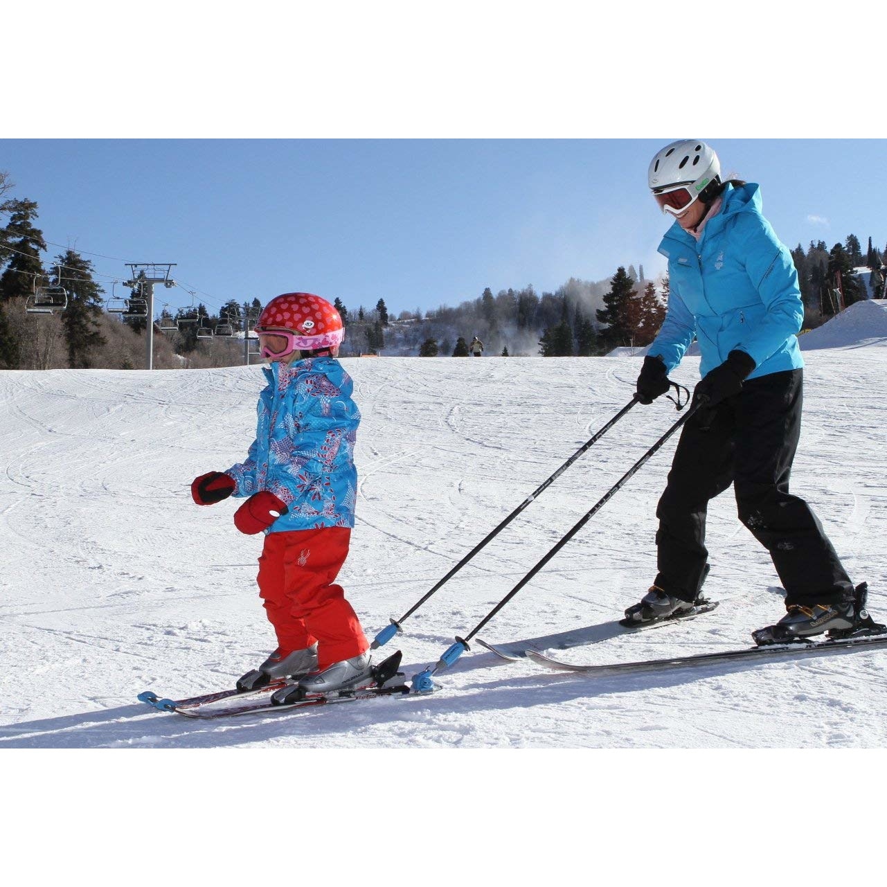 Launch Pad Wedgease Children's Ski Tip Connector Blue 