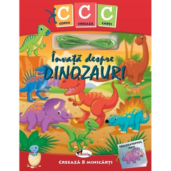 Copiii Creaza Carti Invatam despre dinozauri, Mellisa Bull Copiii Creaza Carti Invatam despre dinozauri, Mellisa Bull