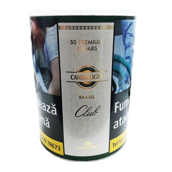 Tigari de foi Candlelight Club Brasil, 50 buc Tigari de foi Candlelight Club Brasil, 50 buc