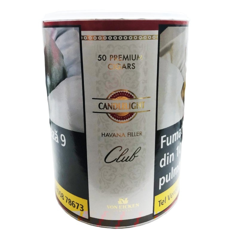 Tigari de foi Candlelight Club Havana, 50 buc