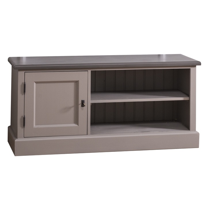 Szel-Mob TV szekrény, 1 ajtó és 1 polc, festett