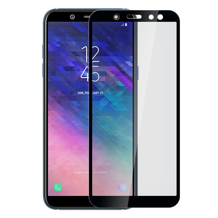 Folie de protectie full screen AKASHI Samsung Galaxy A6 2018 Black