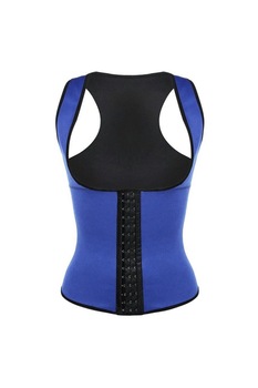 Vesta modelatoare, talie de viespe, reglabil ASHOP, Albastru Vesta modelatoare, talie de viespe, reglabil ASHOP, Albastru