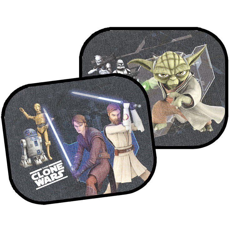 Set 2 parasolare cu ventuze Clone Wars
