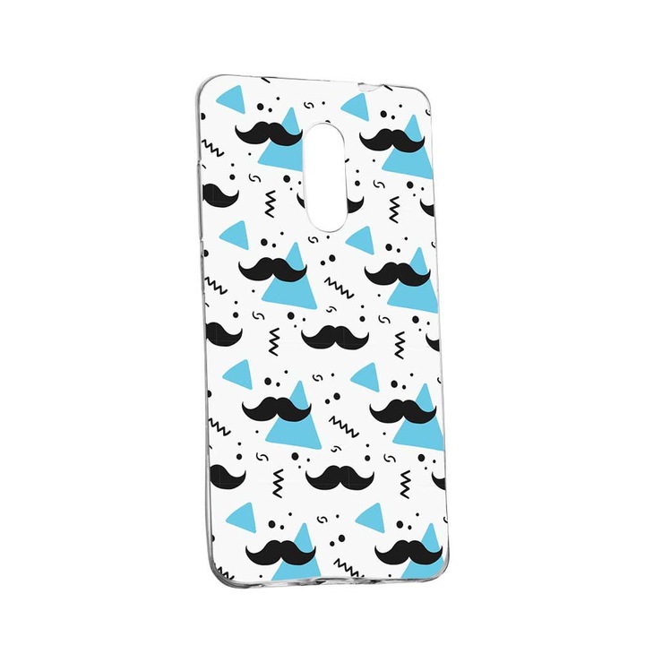 Husa pentru Asus Zenfone 3 LASER / ZC551KL, Silicon, Slim, Mustache, 164