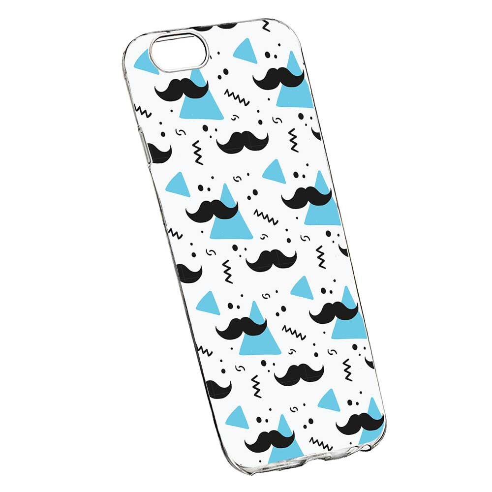 Husa pentru Apple iPhone 7 Plus / 8 Plus, Silicon, Slim, Mustache, 164